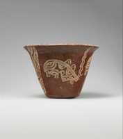 Free download White cross-lined ware bowl illustrating a man harpooning a hippo free photo or picture to be edited with GIMP online image editor