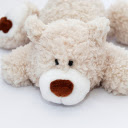 White furry teddy bear  screen for extension Chrome web store in OffiDocs Chromium