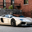 White Lamborghini Parked on the Road  screen for extension Chrome web store in OffiDocs Chromium