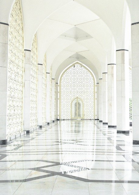 Free download White Mosque Muslim -  free photo or picture to be edited with GIMP online image editor
