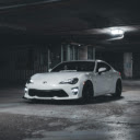 White Toyota Sports Car Parked in an Underground Parking Lot  screen for extension Chrome web store in OffiDocs Chromium