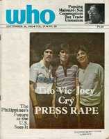 Free download Who Magazine September 1982 Tito Sotto Involvement in Pepsi Paloma Rape Case free photo or picture to be edited with GIMP online image editor