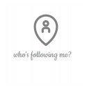 whosfollowingme?  screen for extension Chrome web store in OffiDocs Chromium
