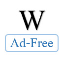 Wikipedia Ad Free  screen for extension Chrome web store in OffiDocs Chromium