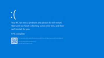 Free download Win 10 BSOD free photo or picture to be edited with GIMP online image editor