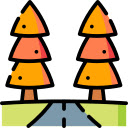 Winding Road Through Autumn Hills  screen for extension Chrome web store in OffiDocs Chromium