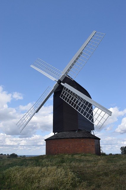 Descarga gratuita Windmill English Agriculture - foto o imagen gratuita para editar con el editor de imágenes en línea GIMP