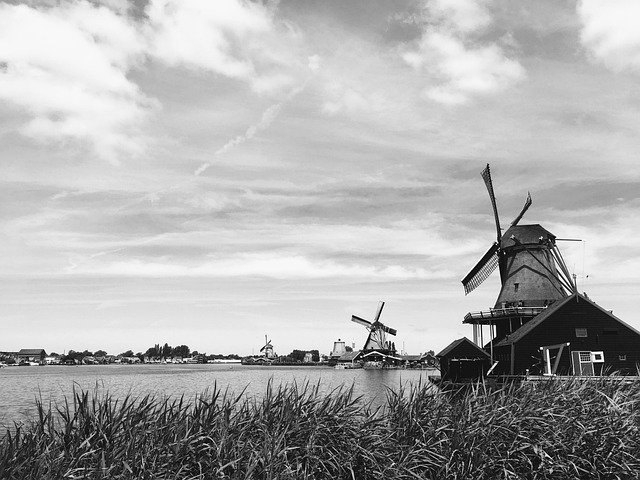 Free download windmills holland netherlands free picture to be edited with GIMP free online image editor