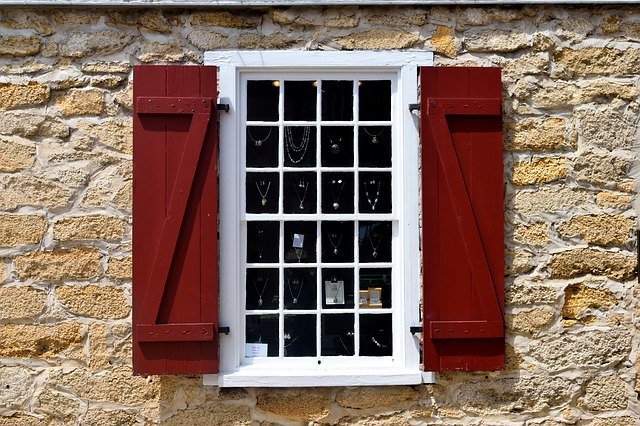 Free download Window Exterior Stone Wall -  free photo or picture to be edited with GIMP online image editor