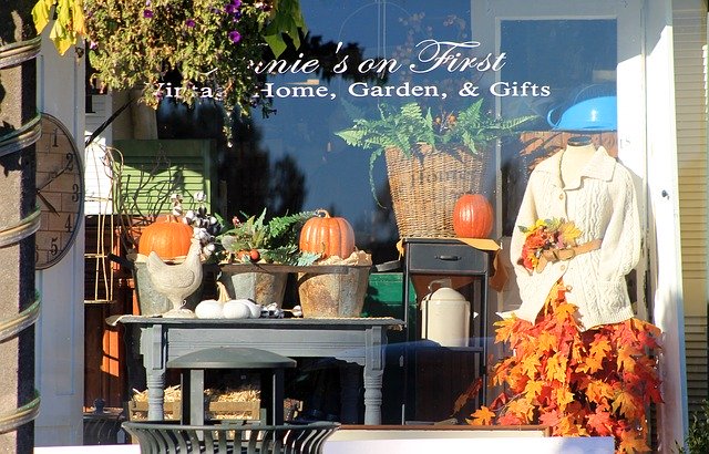 Free download Window Retail Fall -  free photo or picture to be edited with GIMP online image editor
