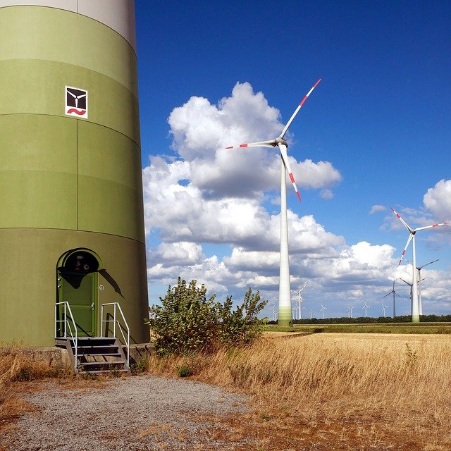 Free download Wind Turbine Mill Windfarm -  free photo or picture to be edited with GIMP online image editor