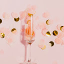 Wine Glass on a Pink Background  screen for extension Chrome web store in OffiDocs Chromium