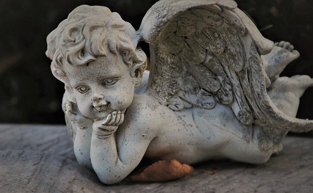 Free graphic wing guardian angel tombstone to be edited by GIMP free image editor by OffiDocs