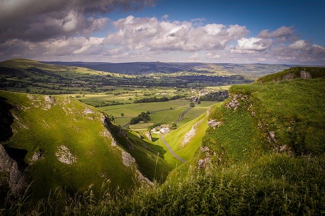 Unduh gratis Winnats Pass Castleton Peak - foto atau gambar gratis untuk diedit dengan editor gambar online GIMP