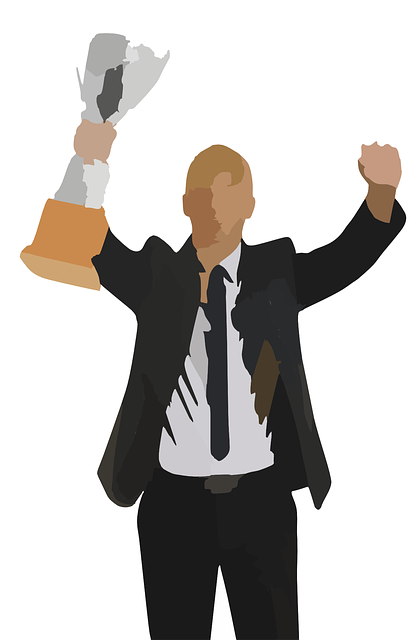 Free download Winner Man Management - Free vector graphic on Pixabay free illustration to be edited with GIMP free online image editor