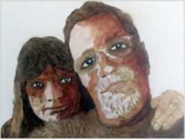 Free download Winnie and Walkers Self Portrait free photo or picture to be edited with GIMP online image editor