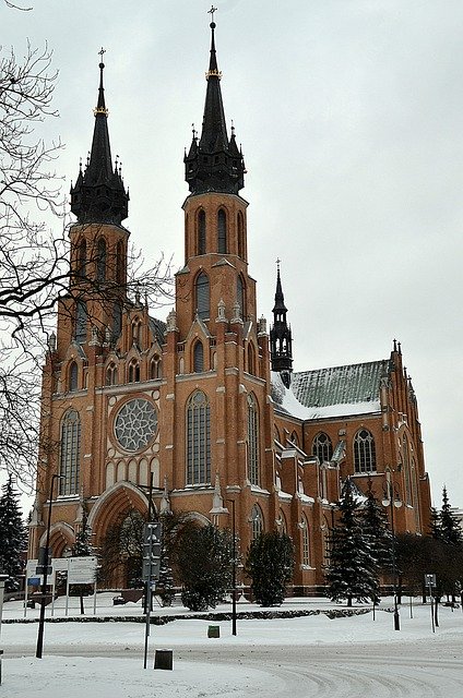 Gratis download Winter Architecture Church - gratis foto of afbeelding om te bewerken met GIMP online afbeeldingseditor