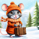 Winter mouse  screen for extension Chrome web store in OffiDocs Chromium