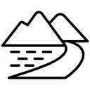 Winter Path Through a Frozen Countryside  screen for extension Chrome web store in OffiDocs Chromium