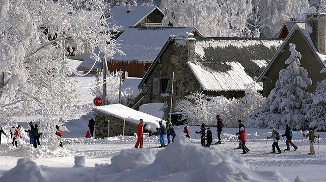 Gratis download Winters Mountain Ski - gratis gratis foto of afbeelding om te bewerken met GIMP online afbeeldingseditor