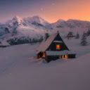 Winter Snowy House Day and Night Live Wallpaper  screen for extension Chrome web store in OffiDocs Chromium