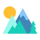 Winter Sun Over Alpine Path  screen for extension Chrome web store in OffiDocs Chromium