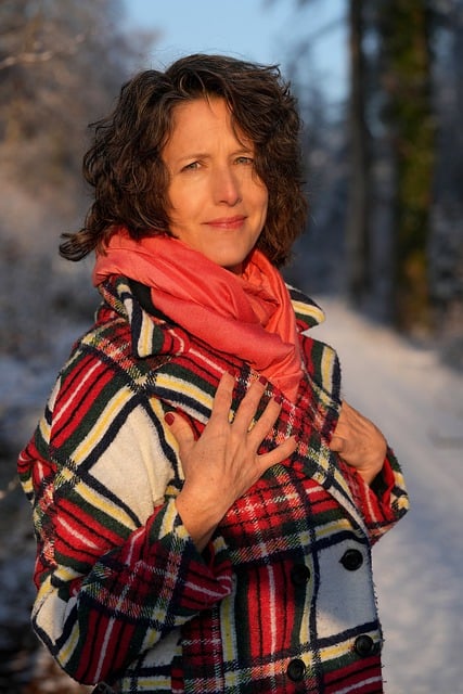 Free download winter woman portrait scarf free picture to be edited with GIMP free online image editor