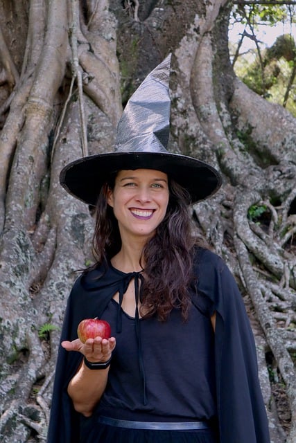 Free download witch woman apple roots forest free picture to be edited with GIMP free online image editor
