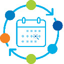 WizCal  screen for extension Chrome web store in OffiDocs Chromium