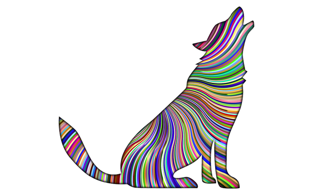 Free download Wolf Color -  free illustration to be edited with GIMP free online image editor