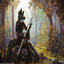 Wolf Fantasy HD Theme  screen for extension Chrome web store in OffiDocs Chromium