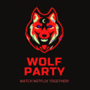Wolf Party Lagless Netflix Party  screen for extension Chrome web store in OffiDocs Chromium