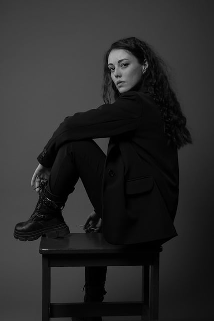 Free download woman beauty monochrome female free picture to be edited with GIMP free online image editor