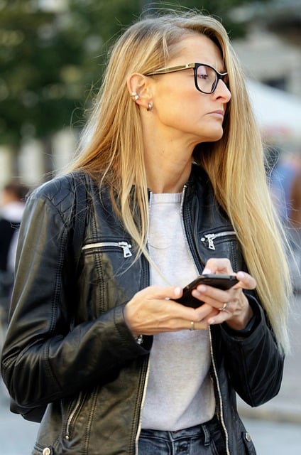 Free download woman blonde casual eyeglasses free picture to be edited with GIMP free online image editor