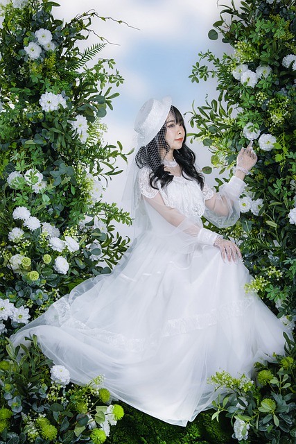 Free download woman bride white dress model free picture to be edited with GIMP free online image editor