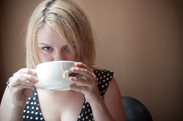 Free download Woman Coffee Girl -  free photo or picture to be edited with GIMP online image editor