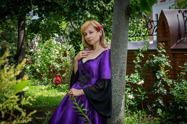 Kostenloser Download Frau Kleid Fantasie Cosplay Dame kostenloses Bild, das mit dem kostenlosen Online-Bildeditor GIMP bearbeitet werden kann