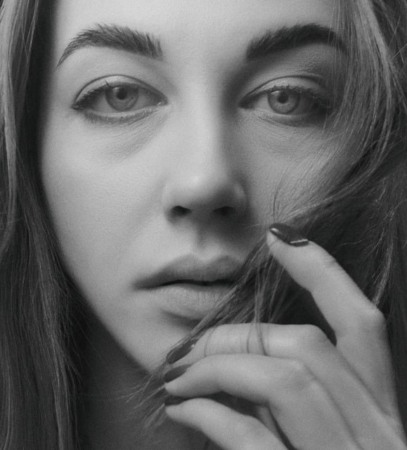 Free download woman face portrait black and white free picture to be edited with GIMP free online image editor