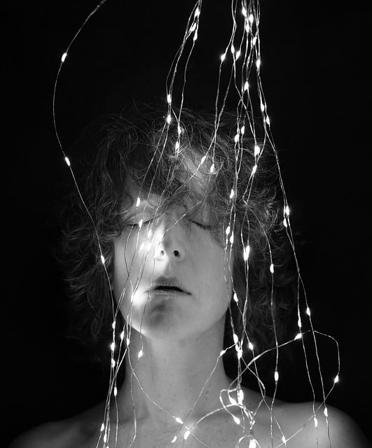 Free download woman face portrait lights free picture to be edited with GIMP free online image editor