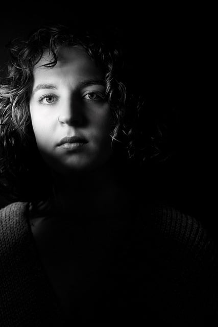 Free download woman face portrait the shade free picture to be edited with GIMP free online image editor