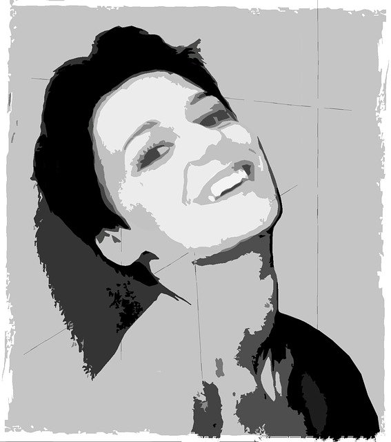 Free download Woman Face Smile -  free illustration to be edited with GIMP free online image editor