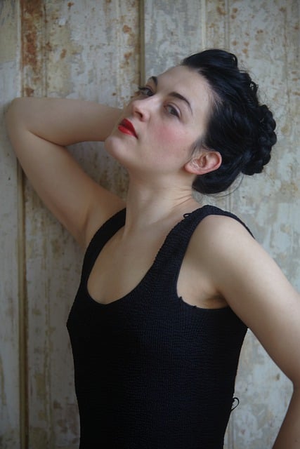 Free download woman fashion black dress free picture to be edited with GIMP free online image editor