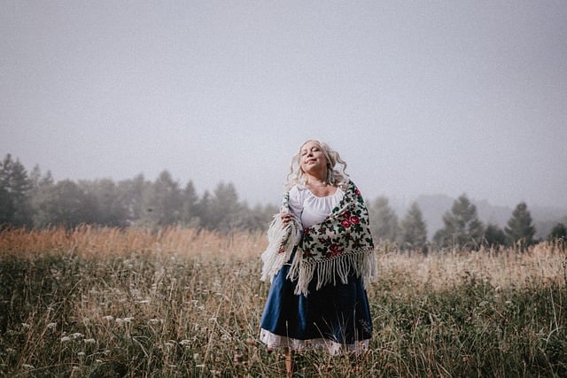 Free download woman flowers meadow summer free picture to be edited with GIMP free online image editor