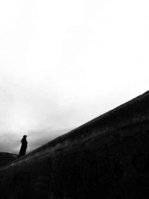 Free download woman freedom monochrome travel free picture to be edited with GIMP free online image editor