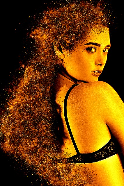 Free download woman hair face portrait view free picture to be edited with GIMP free online image editor