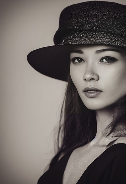 Free download woman hat fashion model portrait free picture to be edited with GIMP free online image editor
