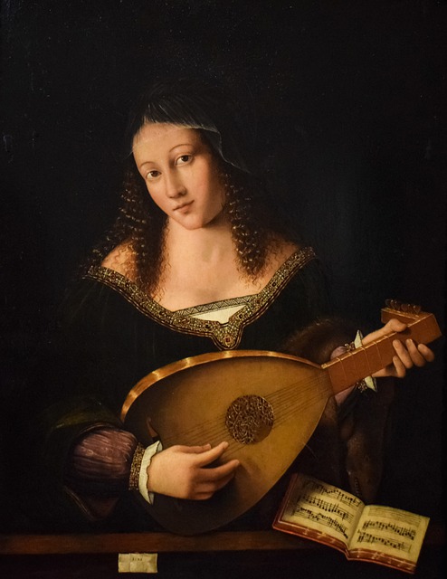 Free download woman mandolin instrument music free picture to be edited with GIMP free online image editor