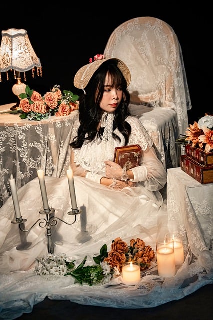 Free download woman model dress bride candles free picture to be edited with GIMP free online image editor