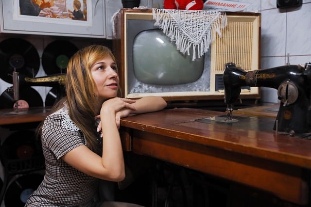 Free download woman ponder flea market antiques free picture to be edited with GIMP free online image editor