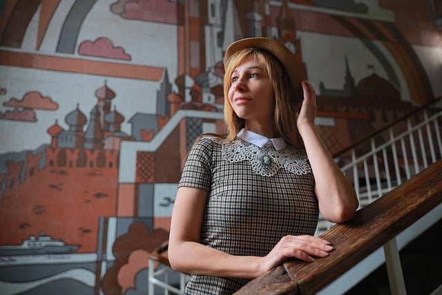 Free download woman ponder retro vintage 60s free picture to be edited with GIMP free online image editor